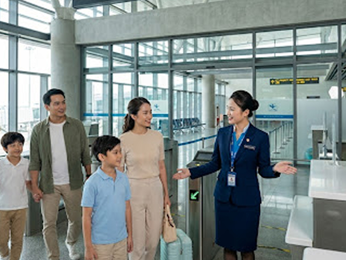 Airport terminal