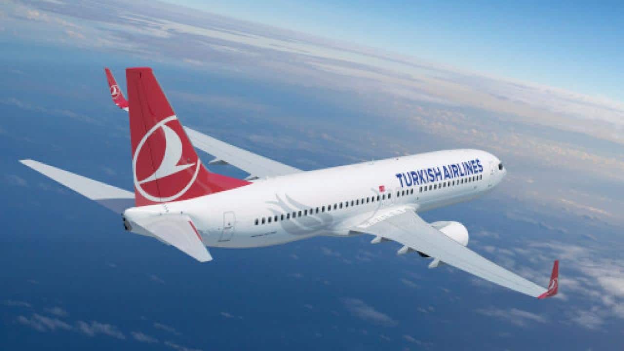 Vé máy bay đi Đài Loan - Hãng hàng không Turkish Airlines.