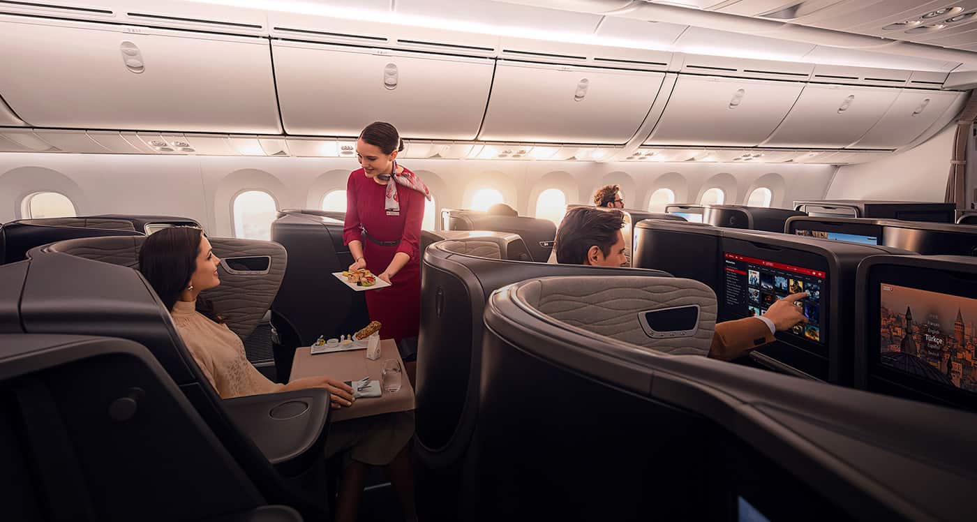 Vé máy bay đi Thụy Sĩ - Hãng hàng không Turkish Airlines