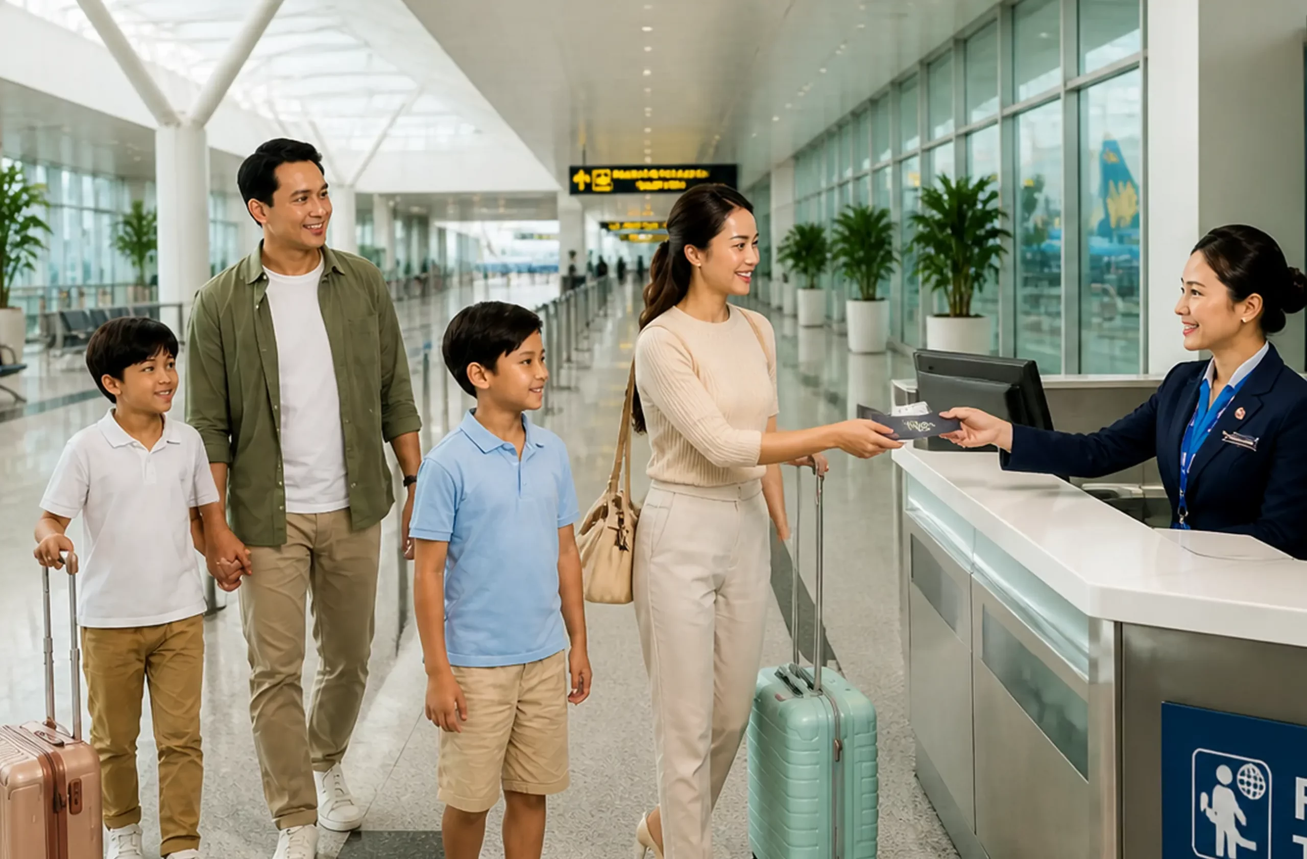 Airport terminal